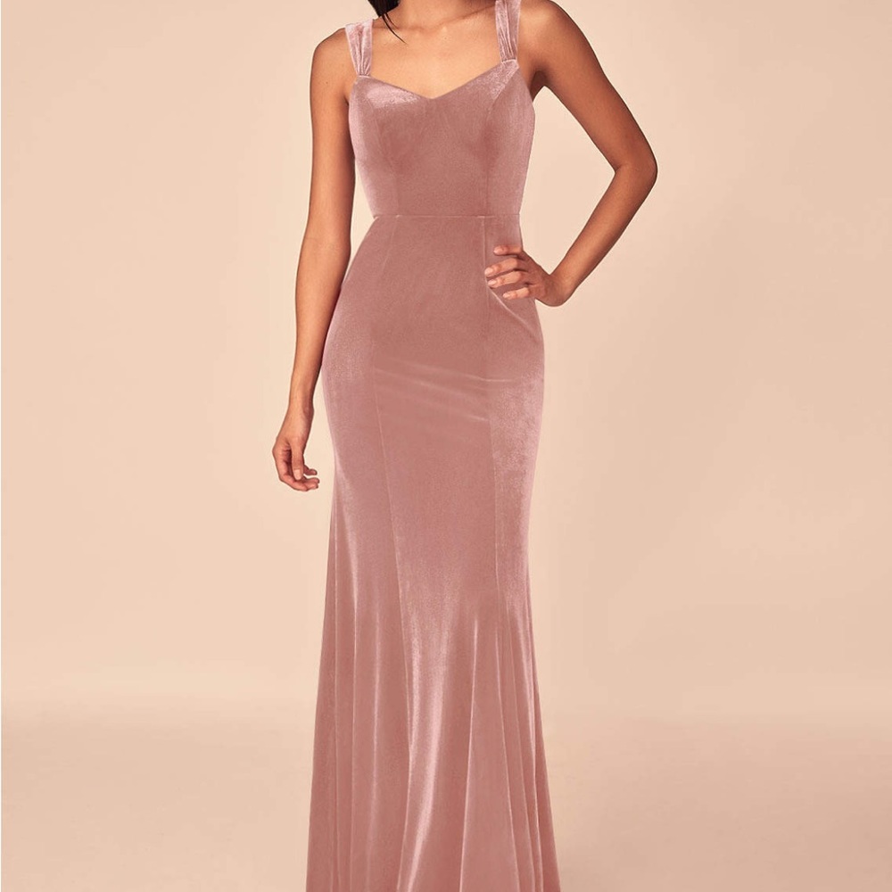 Azazie brides maid mauve dress!